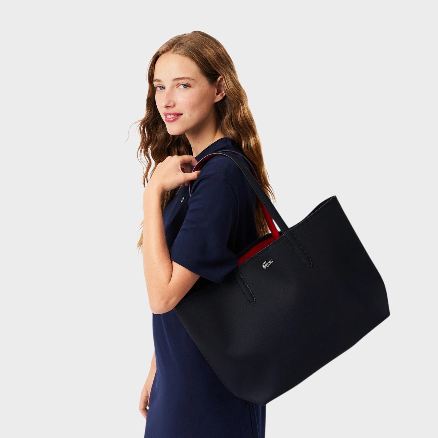 Anna Reversible Tote with Pouch