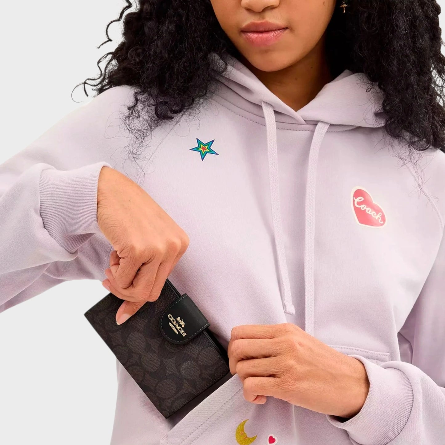 Coach Medium Corner Zip Wallet