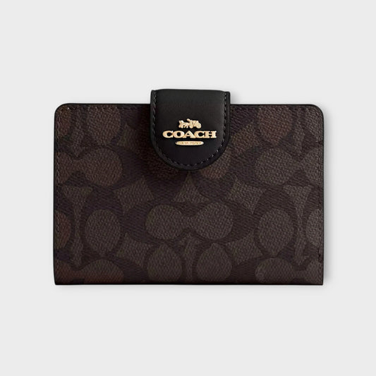 Coach Medium Corner Zip Wallet