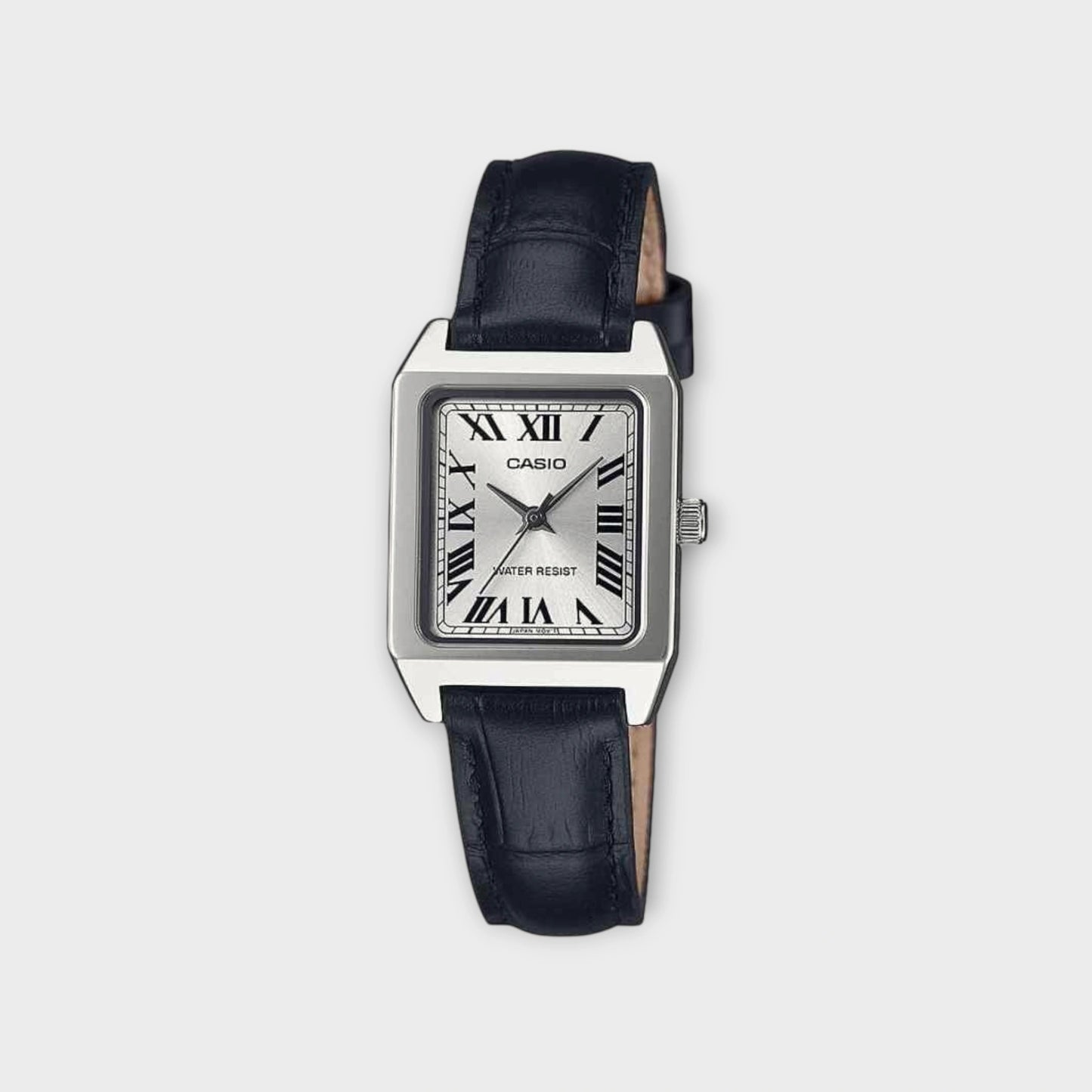 Casio Women´s Watch Rectangular with Leather Strap